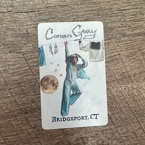 Conan Gray Collector Tour Card - Bridgeport, CT